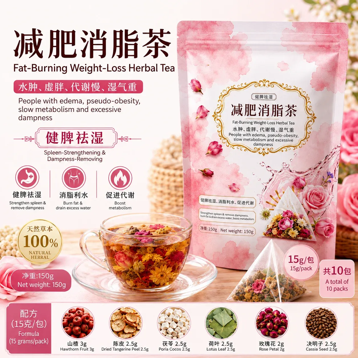 Fat-Burning Weight-Loss Herbal Tea
