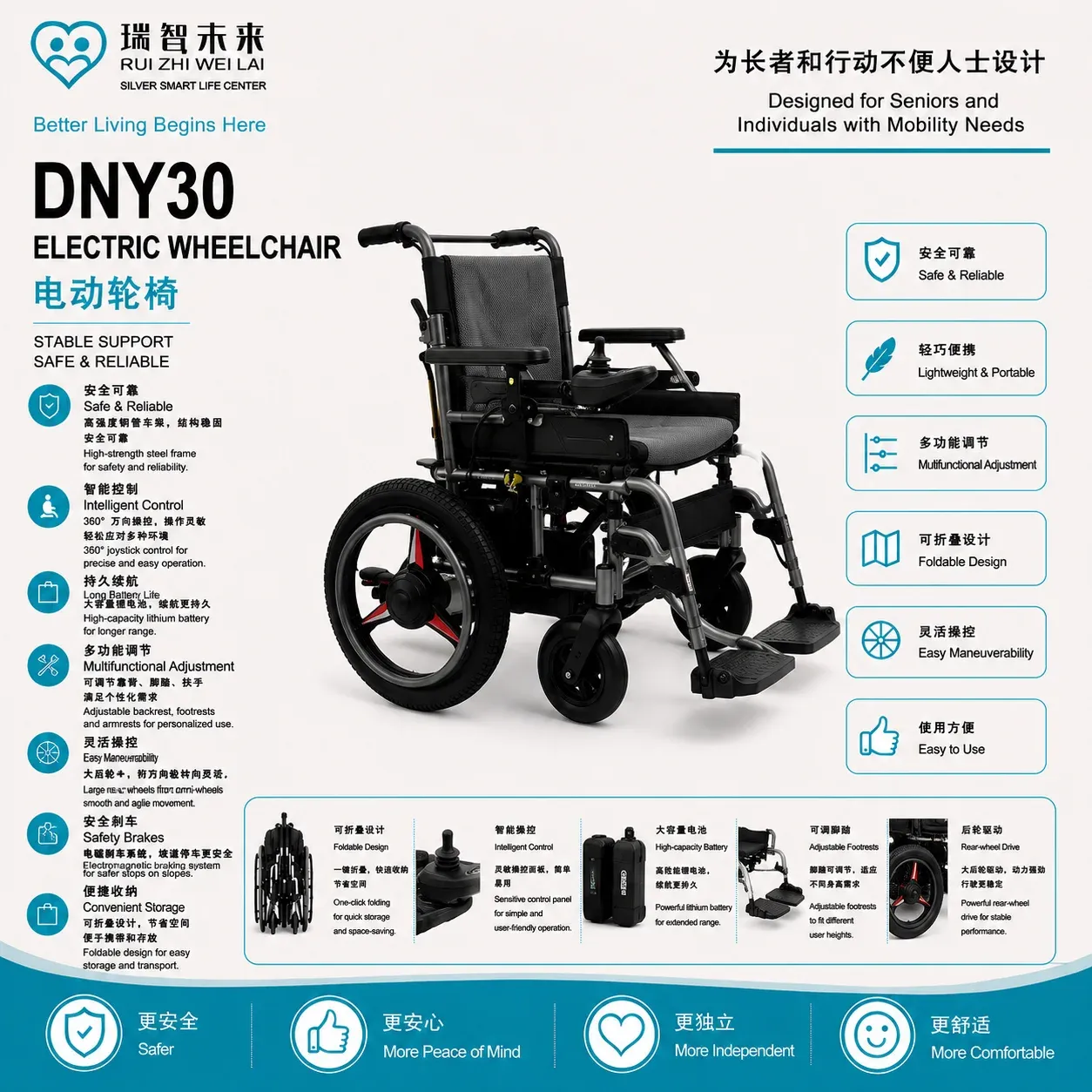 DNY30 ELECTRIC WHEELCHAIR