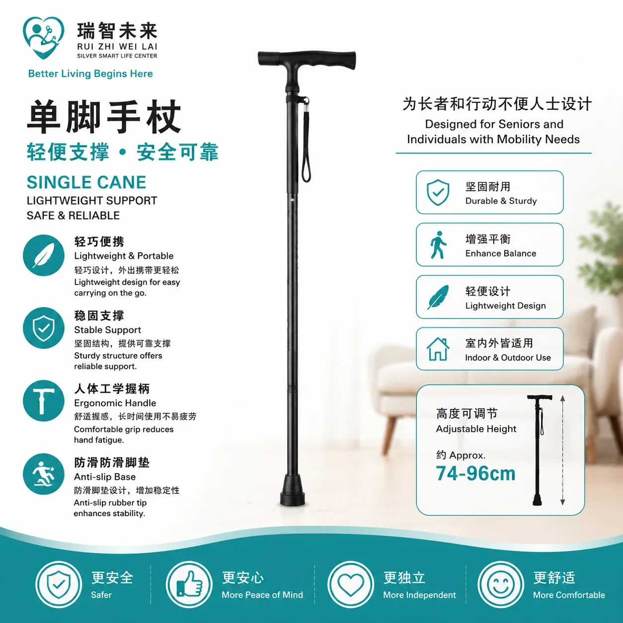 Walking Stick (Smart Crutch) 